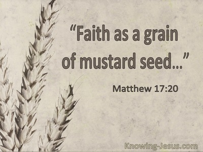 5 Bible verses about Mustard Seed