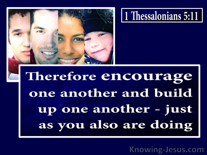 One Another's: Encourage and Build Up One Another