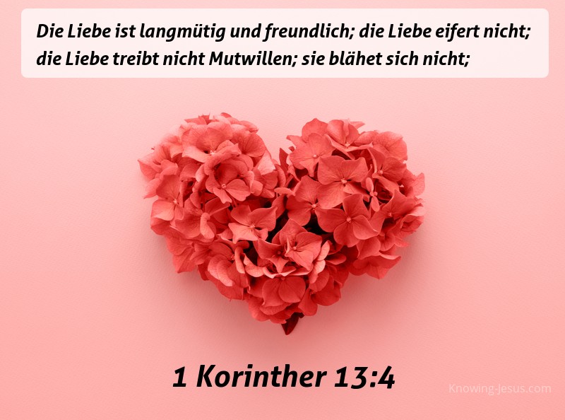110 Bibelverse über Liebe