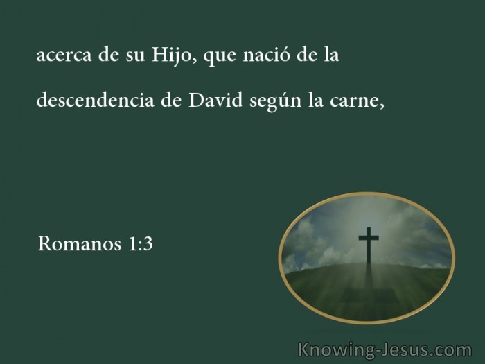 16 Bible verses about Cristo, La Semilla De